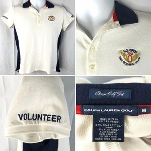 US Open 2012 Olympic Club Volunteer Ladies M Ralph Lauren Golf Shirt Medium USGA